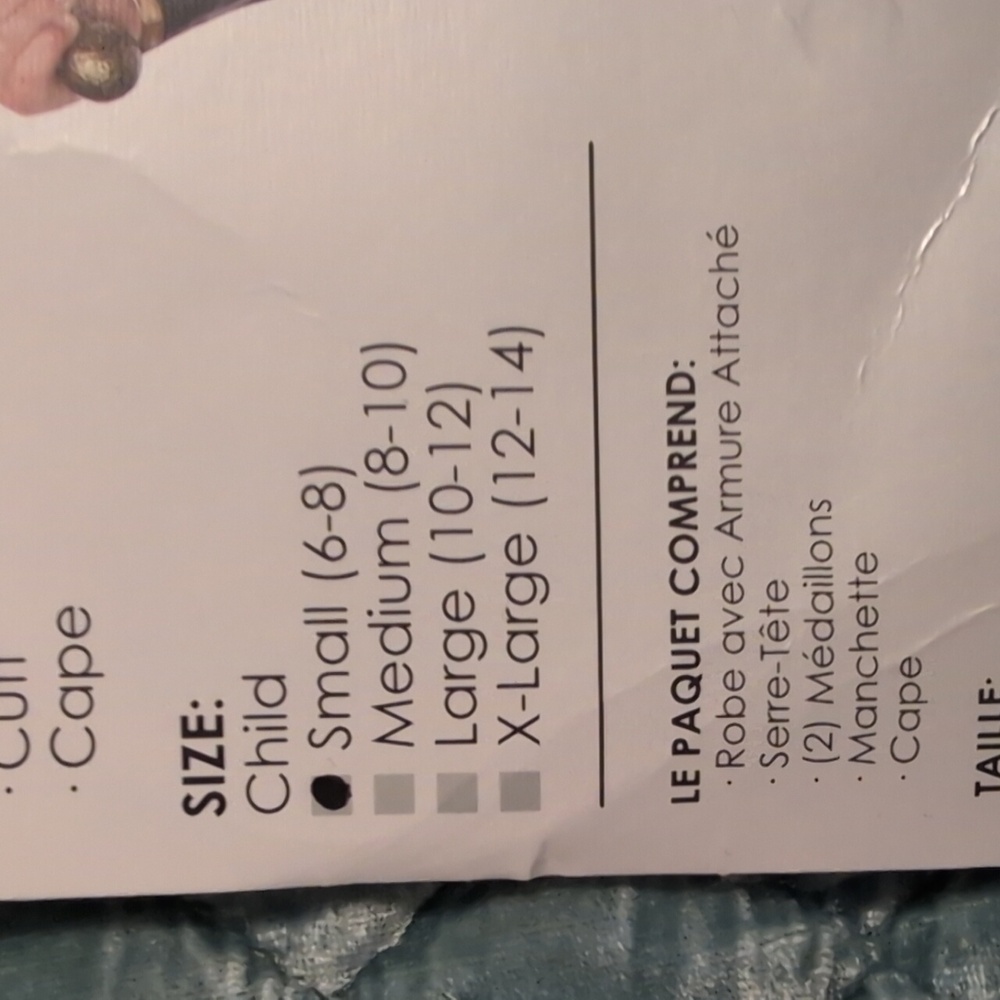 California Costumes Fearless Gladiator Costume for Kids - Red and Gold - Picture 3 of 3